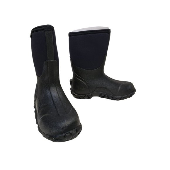 Bogs Other - BOGS Classic Mid Winter Boot Black Rubber & Neoprene NWOB
